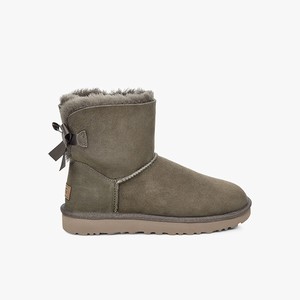 Ugg Mini Bailey Bow II Klassiska Stövlar Dam Olivgröna (359164MHR)